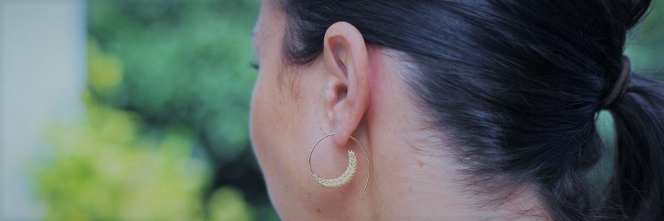 Boucles d'oreilles en plaqué or pour femme | Madame Vedette